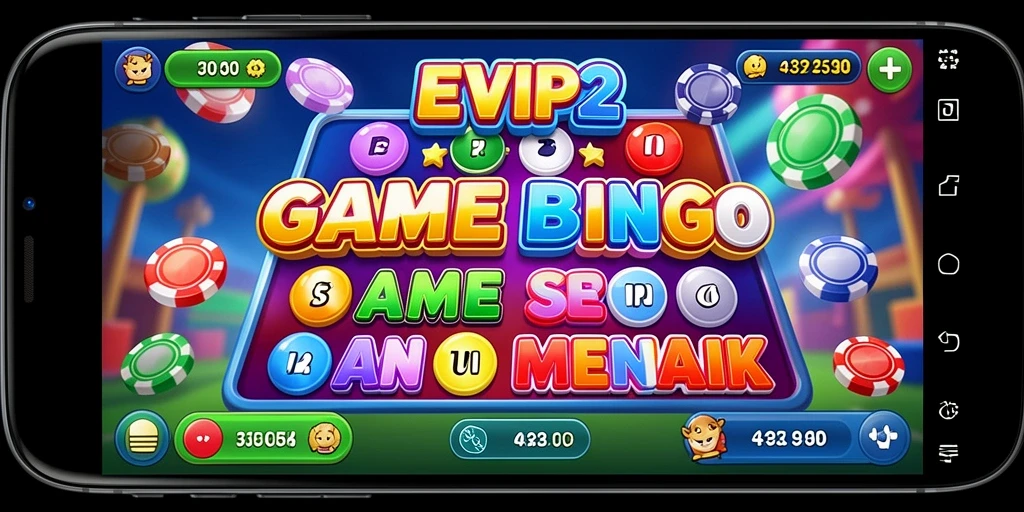 Tampilan gameplay Bingo yang menarik dan interaktif.