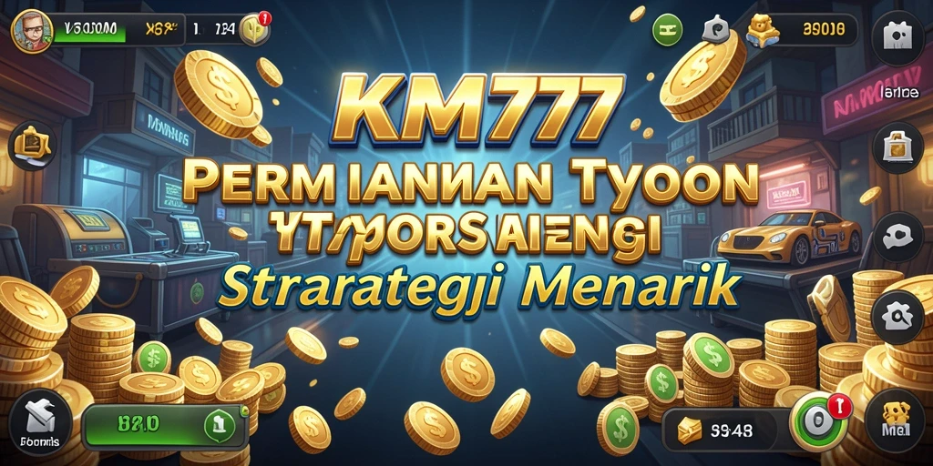 Tampilan permainan Tycoon di KM777 yang memukau.