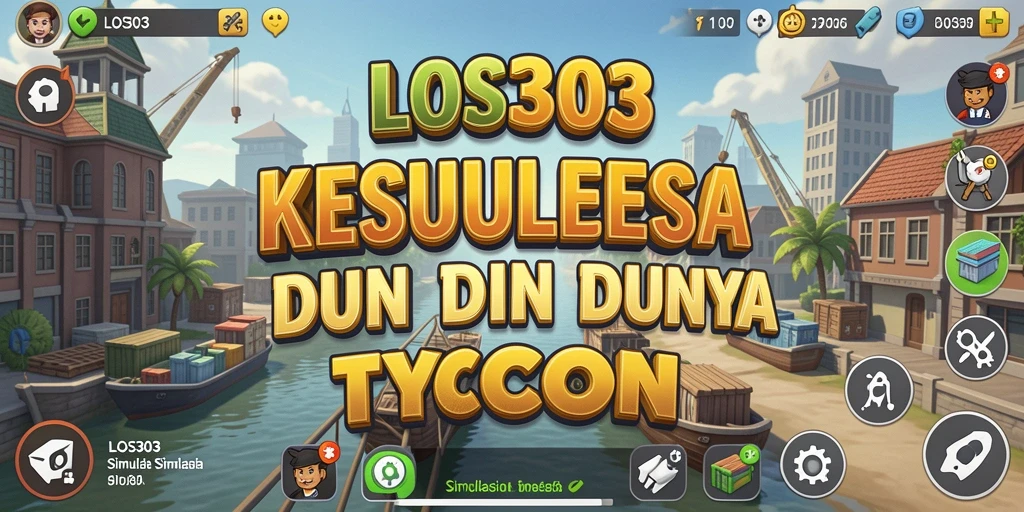Tampilan menarik dari gameplay LOS303 yang menggambarkan keseruan membangun bisnis Tycoon.