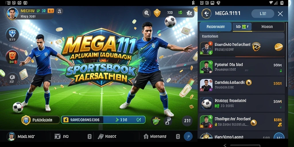 Tampilan gameplay MEGA111 yang menarik dan interaktif.