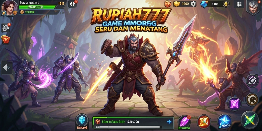 Tampilan menakjubkan dari gameplay RUPIAH777 yang penuh aksi.